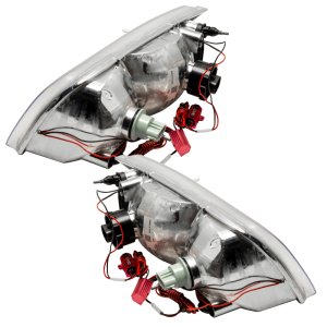 Ford Crown Victoria Headlight Assembly - ORACLE Lighting - SMD Halogen ColorSHIFT (No Controller) - Chrome - `98-`11